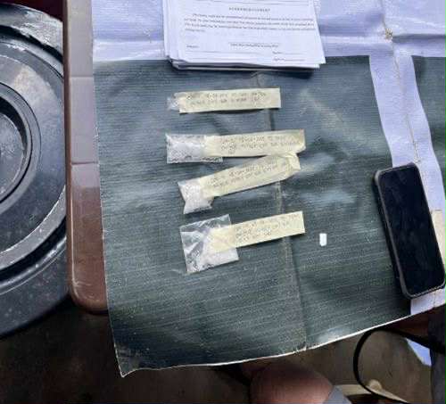 nakompiskang droga